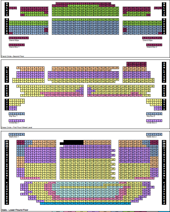 Prince Edward Theatre Seating Plan Events Shows Theatre Bookings