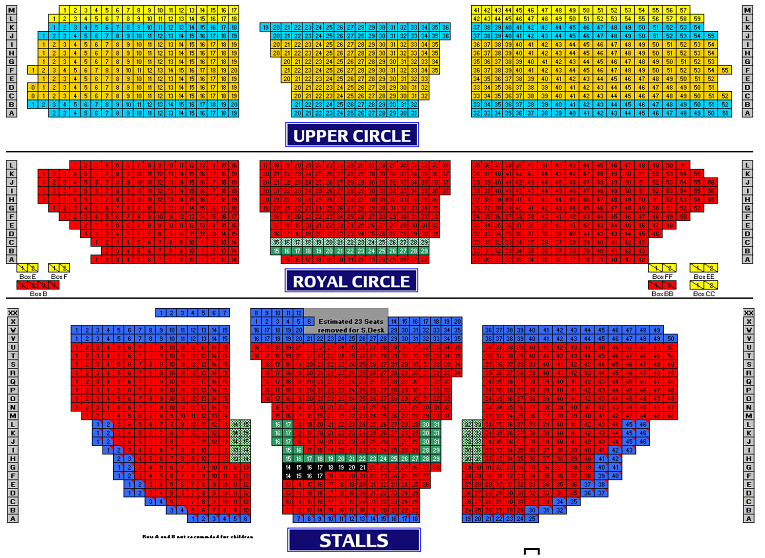 Lion King London Seating Chart