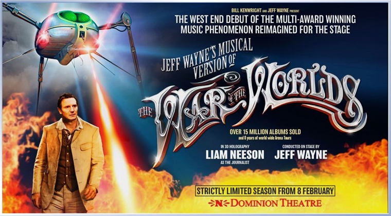 War of the Worlds - at Dominion Theatre in London